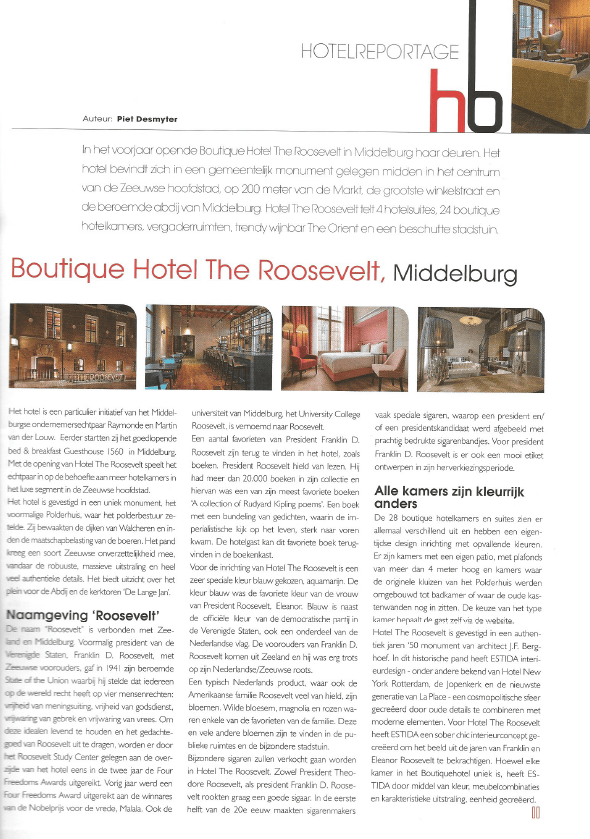 Boutique Hotel The Roosevelt, Middelburg